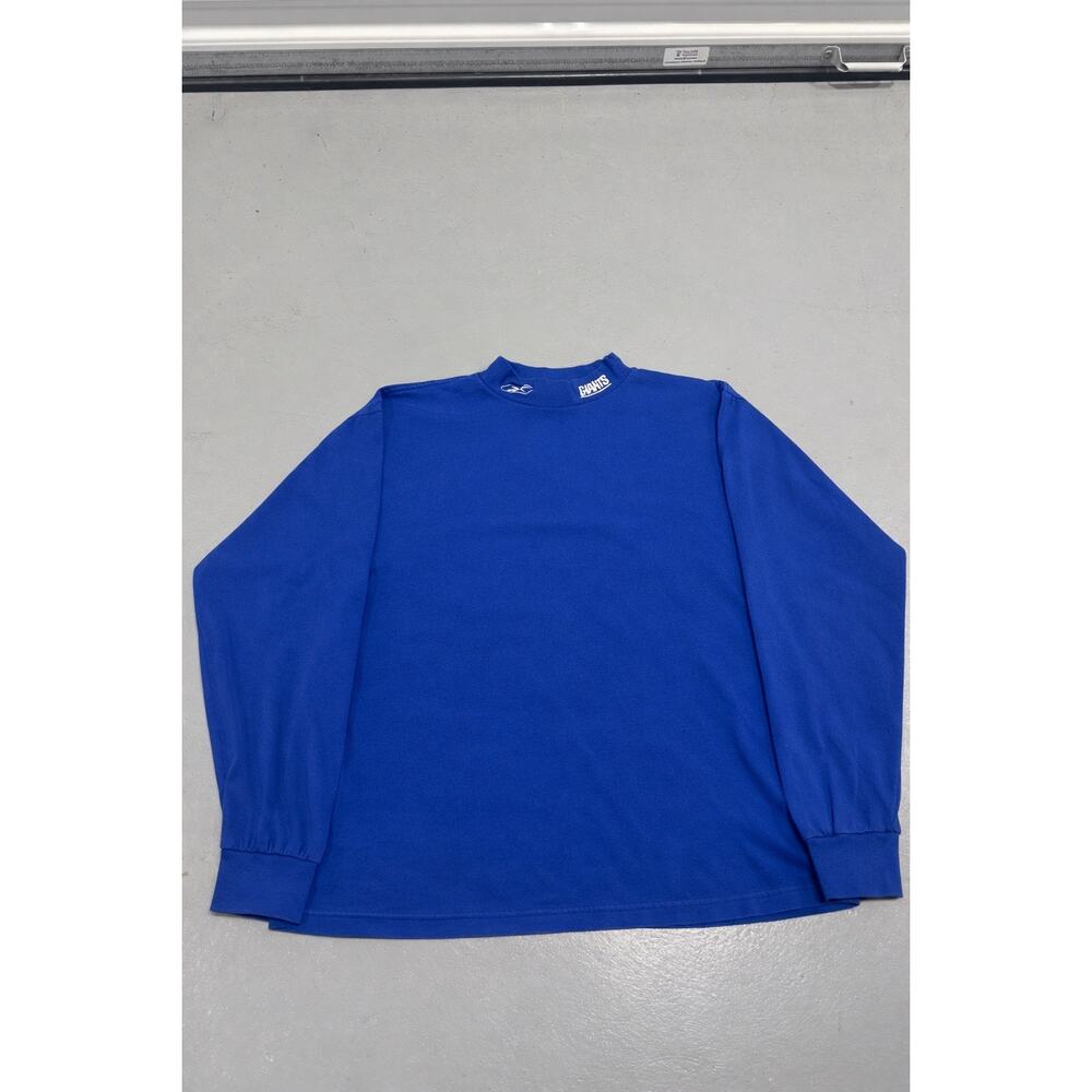 New York Giants Mock Neck Turtleneck Reebok Official Vintage ‎ Men’s L
